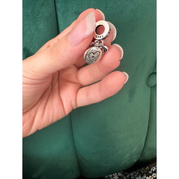 NWOT Mom & Daughter Heart Pandora Fit Charm - Picture 6 of 10